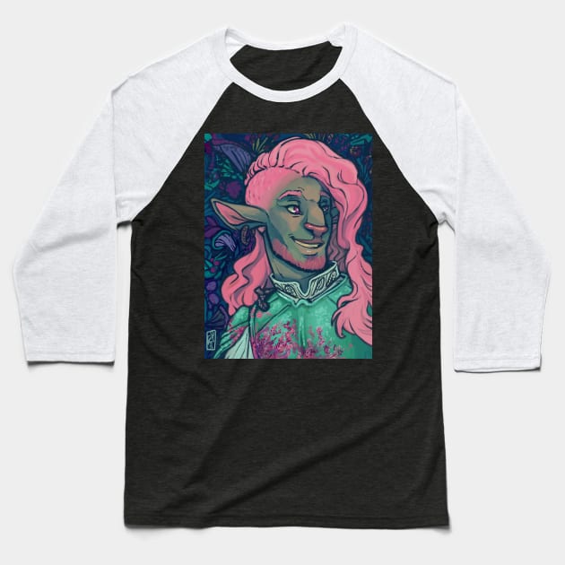 Caduceus Clay Baseball T-Shirt by iisjah